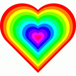 rainbow,colorful,heart,love