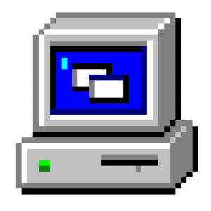 computer,transparent,vintage,technology,icon