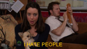 parks and recreation,parks and rec,i hate people