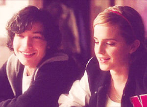 the perks of being a wallflower,ezra miller,movies,smile,emma watson,male,logan lerman,young,female