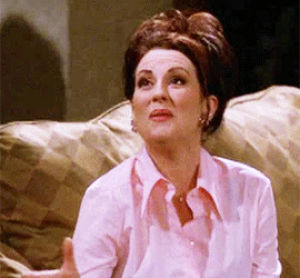 will and grace,karen walker,megan mullally,wag,will grace,gloomy,dressed up,post modern