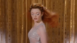 redhead,smirk,hello,broadway,fabulous,hair flip,circus,theater,classy,sultry,cirque du soleil,gaze,pardon,paramour,smize,paramour on broadway,flipping the hair,glamor