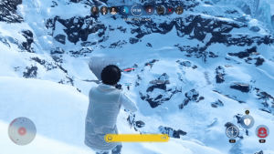 princess,video game physics,victory,skiing,battlefront,leia