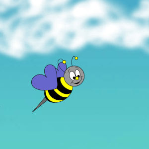 bee,test,bees,animation,happy,deviantart,fanimation