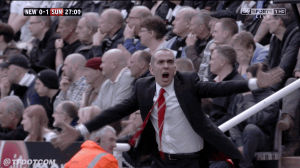 di canio,sunderland,happy,excited,football,soccer,celebration,coach,premier league,epl,newcastle