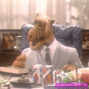 business,alf,get back to work,absurdnoise,80s tv,1980s tv,suit and tie,cult tv,vanessa hudgsaneens