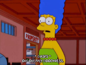 marge simpson,episode 10,shocked,season 12,gasp,12x10,oh my goodness