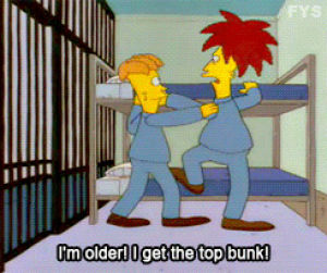 sideshow bob,reaction,season 8,simpsons,signs,places,cecil,brother from another series,springfield prison