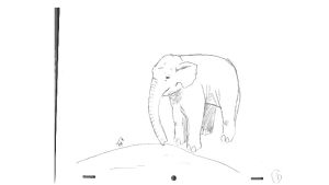 elephant,animation,2d animation,traditional animation,alexi does art