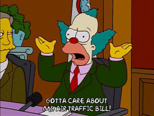 episode 9,angry,mad,season 14,upset,krusty the clown,unhappy,14x09