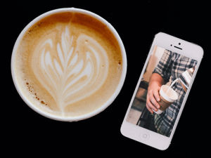 advertising,coffee,latteart,design,artists on tumblr,iphone,pumpkin spice latte