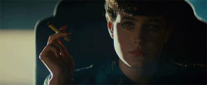 smoking,fav,mys,blade runner,ridley scott,sean young,it just sort of felt like the ground was melting