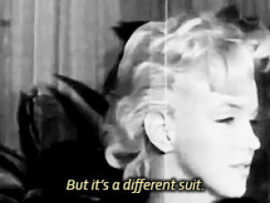 sassy,vintage,marilyn monroe,interview,1950s,mm,sorry the interview is such low quality,marilyn monroe sass queen,mminterview