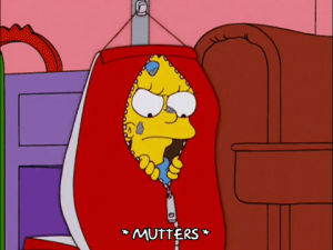 episode 1,angry,season 14,maggie simpson,dirty,vacuum,14x01,dusty