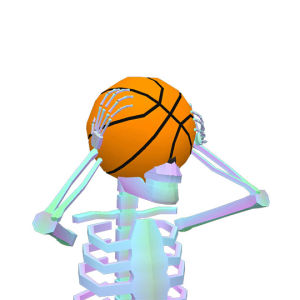 basketball,skeleton,stuck,nba finals