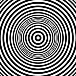 black and white,optical illusion,circles