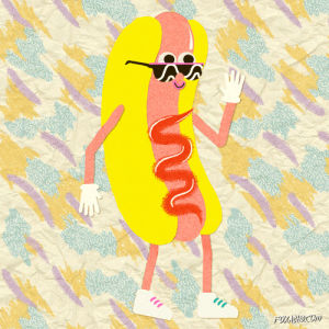 food,animation,artists on tumblr,illustration,foxadhd,dogs
