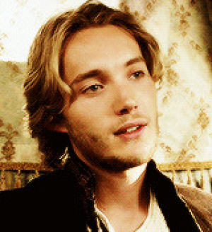reign,francis,toby regbo,reign cw,i like that he already looks at her with adoring eyes,yes i kinda like your pretty face,yiez,i dont care what people say i ship him with mary