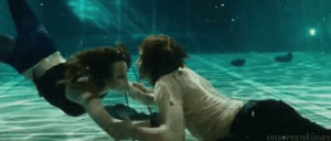 romantic,kiss,underwater,whip it