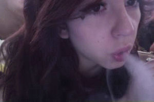 girl,smoke,smoking,mika