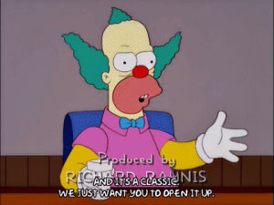 season 12,episode 13,krusty the clown,lady,converse,krusty,12x13