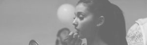 lipstick,lovey girl,music video,girl,black and white,ariana grande,indie,grunge,hipster,make up