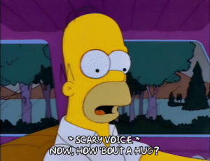 zombie,transformation,wtf,homer simpson,season 4,episode 14,what,monster,ah,4x14