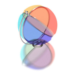 sphere,globe,rainbow,motion graphics,blender,cycles,rainbow globe