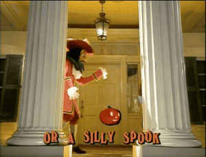 disney,halloween,captain hook,haunted mansion,the haunted mansion,silly spook