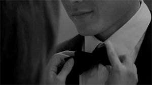 suit and tie,love,girl,boy,boy and girl,white and black