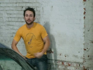 reaction,mood,thumbs up,charlie day