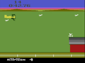 atari,1980s,1982,retro gaming,activision,atari 2600,barnstorming