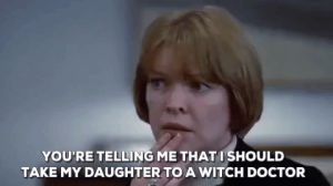 the exorcist,youre telling me that i should take my daughter to a witch doctor,ellen burstyn,chris macneil