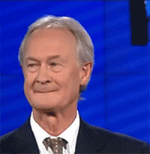 lincoln chafee,serious,straight face,keep a straight face,get serious