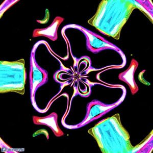 spinning,kaleidoscope,loop,trippy,psychedelic,colorful,fractal,distort