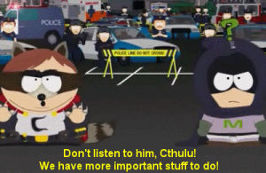 south park,mysterion,bradley biggle,season 14,cartman,kenny,the coon,cthulu,mint berry crunch,coon vs coon and friends,cartoons comics