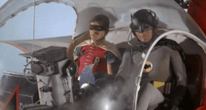 helicopter,batman,60s,thumbs up