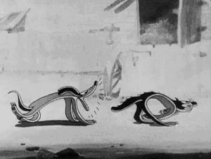 30s,pluto,1930s,the wayward canary,black and white,animation,film,disney,vintage,2d,short film,1931