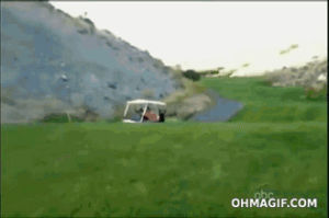 golf cart,sports,funny,fail,driving,cart fail
