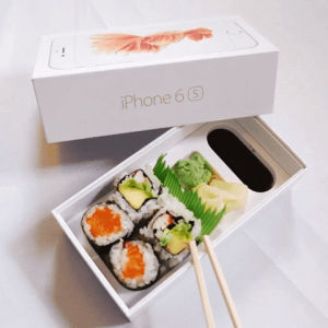 sushi,sashimi,chopsticks,kawaii,japan,apple,iphone,tokyo,bento,soy,shibuya,nihon,bento box,dayi