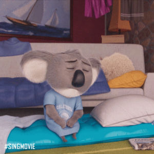sleep,monday,sing movie,snooze,sing,buster,monday feels