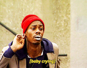 crying,tyrone biggums,dave chappelle,chappelles show,television,mythangscs