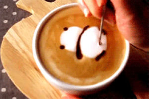panda,coffee,latte,art,food,food52,food 52