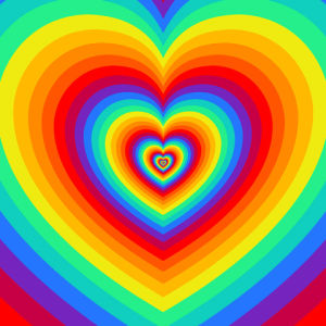 valentines day,rainbow,hearts,color,valentine,heart,colors,rgb,multicolor,endless,love,like,infinite,gender,konczakowski,palette,multicolored