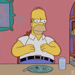 thanksgiving,fat,homer simpson,eat,fatty,home simpson,simpsons,eating,gut,nam43test