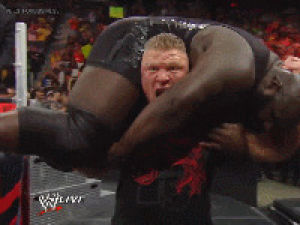 Brock Lesnar Suplex