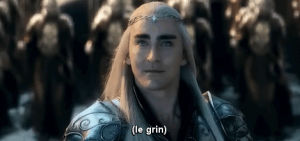 thranduil,king thranduil,lee pace,evangeline lilly,tauriel,thorin,botfa,battle of the five armies,bad attempt at humor,in the distance,johnnystein,hotel transylvania spoilers