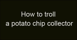 troll,eats,johnny carson,potato chip