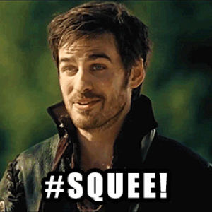 killian jones,once upon a time,happy,excited,captain hook