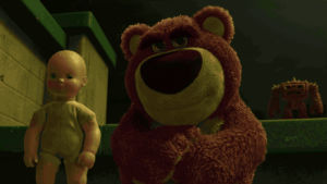bear,lotso,disney pixar,toy story 3,disney,pixar,villain